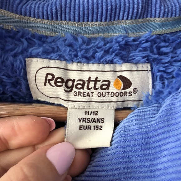 Regatta Great Outdoors fleece pullover sz: 11/12 - Picture 5 of 8